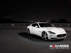 Maserati GranTurismo Custom Wheels - VVS-CV3 by Vossen - Silver / Black